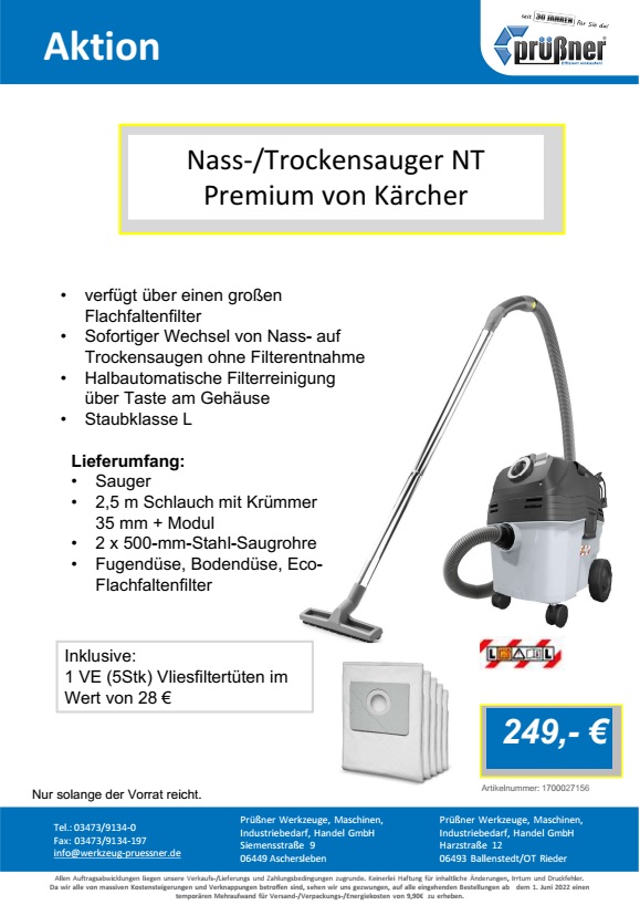 Nass-/Trockensauger von Kärcher